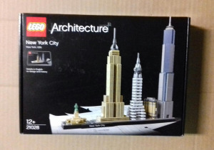 ÚJ  -  BONTATLAN Lego Architecture  21028 NEW YORK