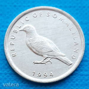 Szomáliföld 1 shilling 1994 UNC Galamb Madár
