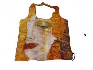 Összehajtható füles bevásárlótáska, szatyor - Gustav Klimt - ÚJ