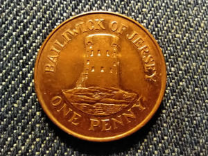 Jersey II. Erzsébet Le Hocq torony 1 penny 1998 (id25411)