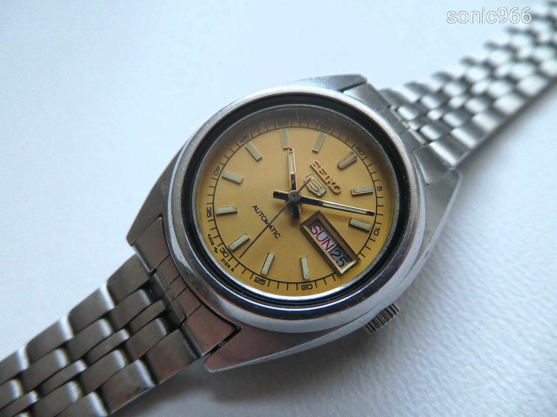 Gyönyörű elegáns ritka női acél tokos SEIKO 5 Automatic a 80-as évekből! 1989!