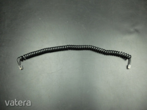 Otthoni vezetékes telefon kézibeszélő kábel kagyló zsinór 40cm fekete