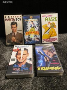 VHS Jim Carrey gyűjtemény