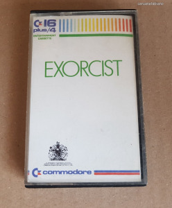 EXORCIST - Commodore 16 / Plus/ 4 kazettás eredeti játék. 1984.