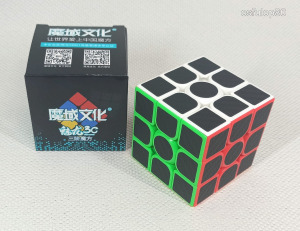 ÚJ! Moyu Meilong 3C 3x3x3-as Rubik kocka karbon matricákkal, verseny kocka, speedcube