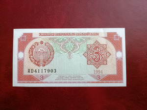 3 szom 1994 Üzbegisztán