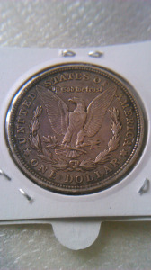 Morgan dollár USA 1 dollár ezüst 1921 - Philadelphia - PATINA!