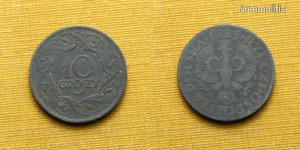 Lengyelország 1923 10 groszy