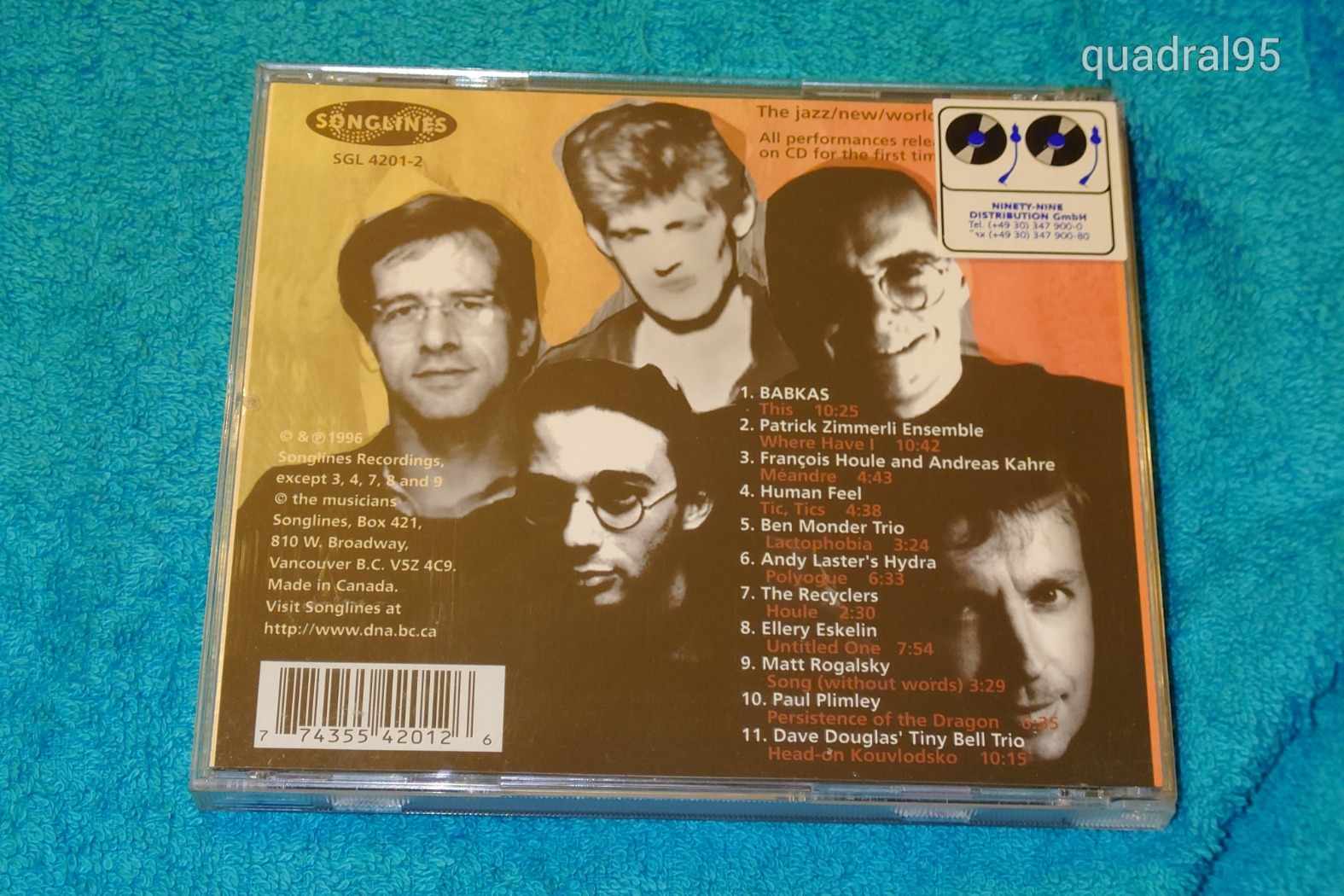 The Songlines Anthology CD