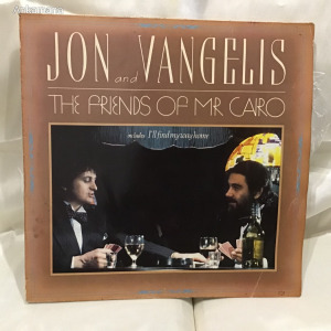 Bakelit lemez--Jon And Vangelis* – The Friends Of Mr. Cairo  1982   Német kiadás