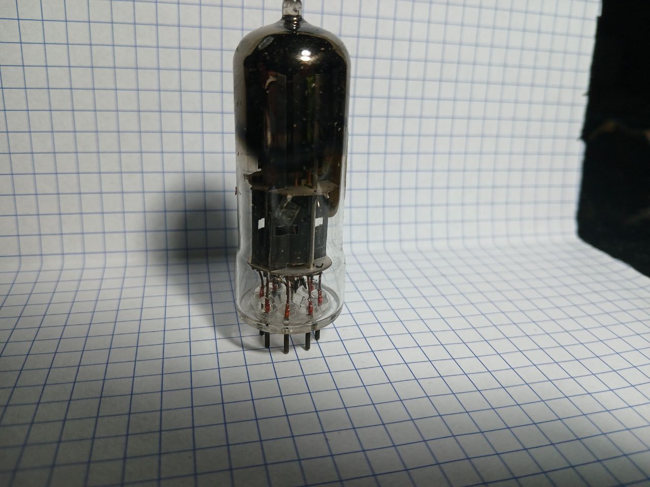 rádiócső, elektroncső ecc40 Tungsram régi