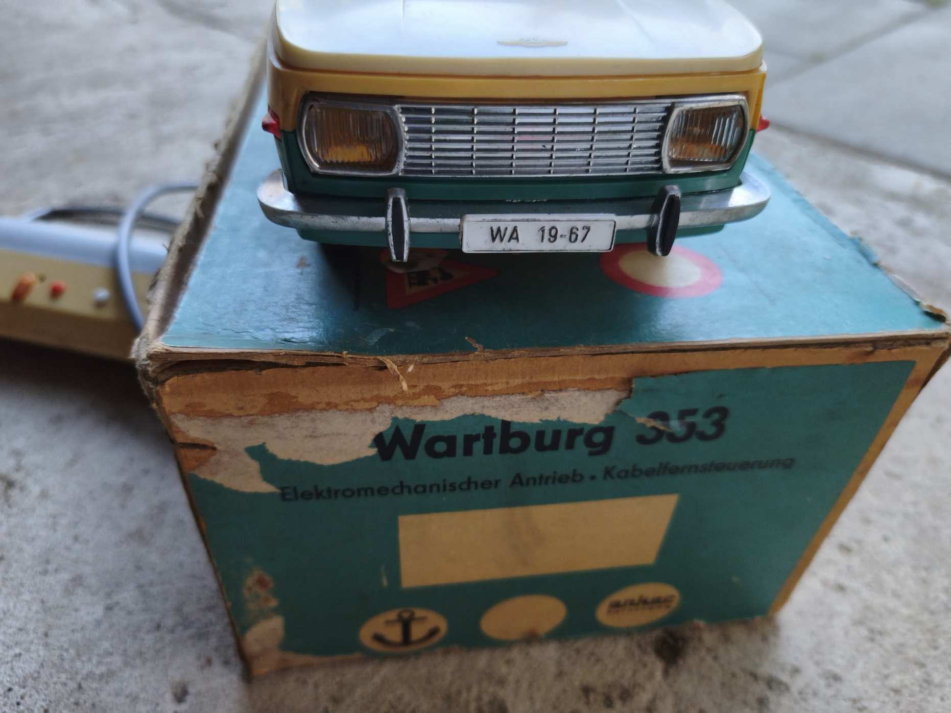Távos Wartburg piko anker távirányítós warez