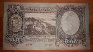 1000 pengő 1943 | nagyon szép