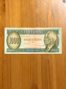 1000 forint 1993 D 1 darab - Vatera.hu Kép