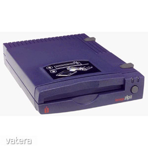 IOMEGA ZIP 100 Zip 100 SCSI drive Hibátlan ! retró laptopokhoz Amigához + 3 db lemez !