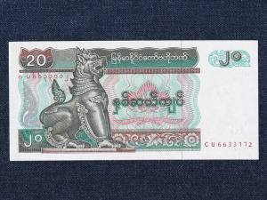 Mianmar (Burma) 20 kyat bankjegy 1994 (id63233)