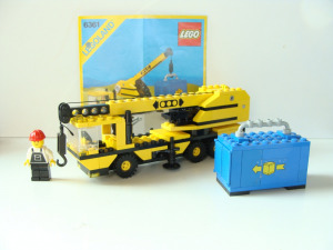 Lego 6361, Legoland, Classic Town, Mobile Crane