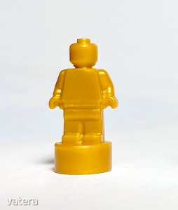 Mini gyöngyházarany szobor EREDETI LEGO trófeafigura - Új