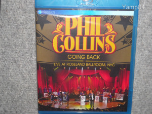 PHIL COLLINS GOING BACK LIVE AT ROSELAND BALLROOM NYC BLU-RAY ÚJ gyári bontatlan
