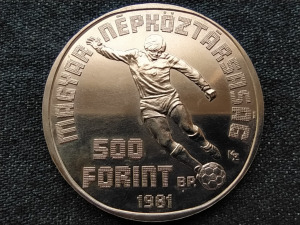 Spanyol Labdarúgó VB 1982 ezüst 500 Forint 1981 (id5629)