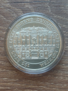 RRR! Ezüst 3000 Ft emlékpénzérme, 125 éves a Liszt Ferenc Zeneművészeti Egyetem