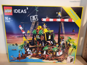 LEGO Ideas - 21322 - Barracuda öböl kalózai Új,eredeti bontatlan,sérülésmentes