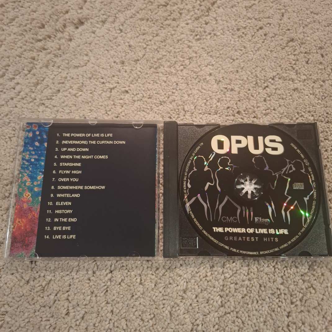 OPUS - THE POWER OF LIVE IS LIFE (GREATEST HITS) CD