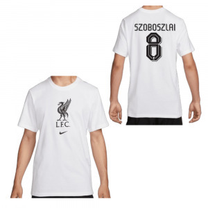 Liverpool póló gyerek Liverpool FC Nike Szoboszlai 8 fehér