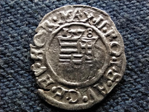 I. Miksa (1564-1576) .438 ezüst 1 Dénár ÉH767 1578 KB (id53311)