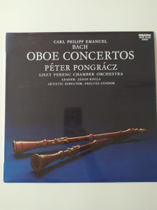 Carl Philipp Emanuel Bach - Oboe Concertos- Hanglemez, bakelit, vinyl,LP