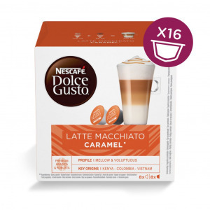 Nescafé Dolce Gusto Latte Macchiato Caramel kapszula 16db (12136917) (N12136917)