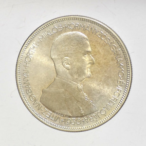 1930  Horthy  ezüst 5 Pengő  ( ARTEX veret )  -PR108