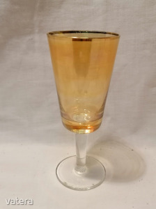 Régi színes üveg talpas pohár (meghosszabbítva: 3135982433) - Vatera.hu Kép