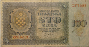 Horvátország 100 kuna 1941 4.