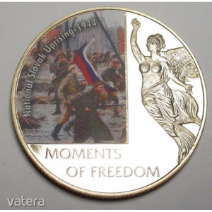 Libéria, 10 dollars 2006 PP - A szabadság pillanatai - Szlovák Nemzeti Felkelés - 1944 UNC