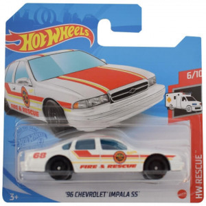 Hot Wheels Chevrolet Impala SS tűzoltó kisautó 1/64 - Mattel