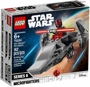LEGO Star Wars 75224 Sith Infiltrator Microfighter  Újszerű 1x összerakott