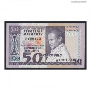 Madagaszkár, 50 francs 1974 UNC