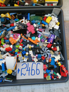 LEGO ömlesztett vegyes csomag figura elemek 1,8 kg #2466