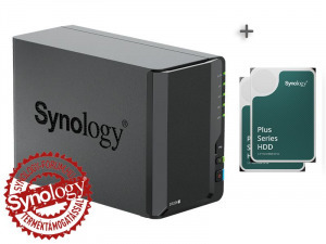 Synology NAS DS224+ (2GB) (2HDD) (2x6TB) DS224+_2X6TB Hálózat Hálózati tárolóegység (NAS)