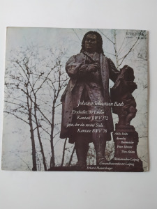 J.S. Bach -Erschallet ihr Lieder; Jesu, der du meine Seele Kantate  - Hanglemez, bakelit, vinyl,LP