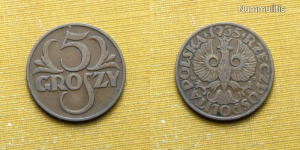 Lengyelország 1935 5 groszy