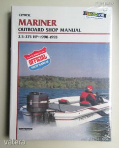 Mariner csónakmotor javítási könyv (1990-1993)