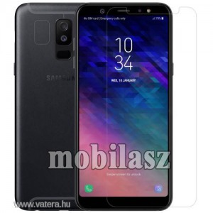 SAMSUNG SM-A605G Galaxy A6 Plus (2018), NILLKIN Amazing H üvegfólia, 0,33mm, 9H, Sík részre