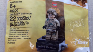 RITKA MINIFIGURA: Új, Star Wars LEGO 40300 HAN SOLO MUDTROOPER a Solo című filmből