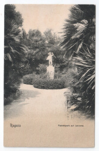 Ragusa / Dubrovnik - Palmenpark auf Lacroma, 1905 körül