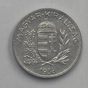 1 pengő - 1938 - ezüst