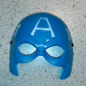 jelmez kiegészítő Bosszúállók Amerika kapitány műanyag maszk The Avengers szupehős új