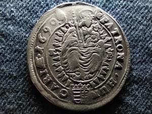 I. Lipót (1657-1705) ezüst 15 Krajcár (1685-1696) 1690 KB (id57026)