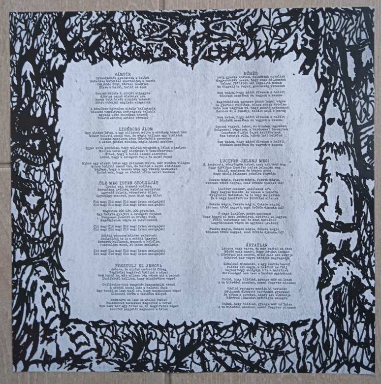 Fantom - Lucifer Jelenj Meg! Magyar Black Metal LP 1987/2026